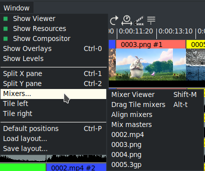 Image mixers-pulldown